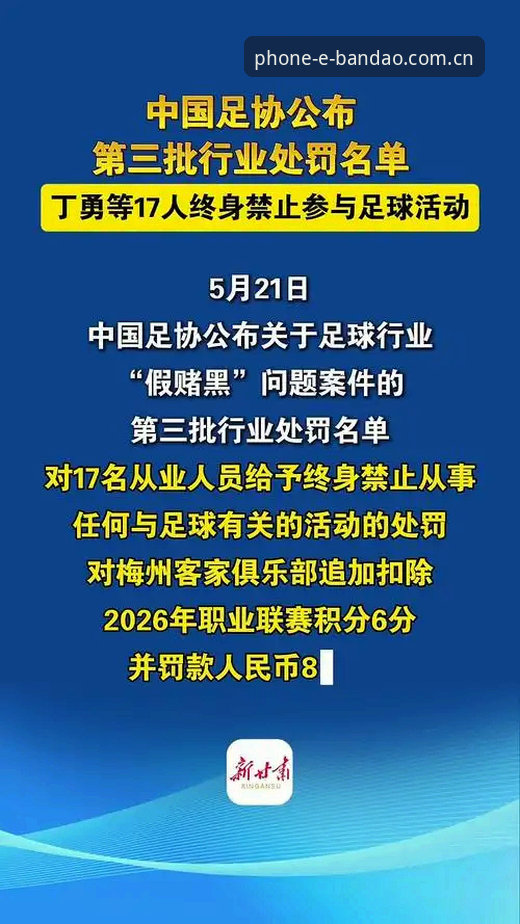 半岛体育下载地址安装教程 中国足协第三批禁足名单深度分析:65人受罚背后的行业震荡与观赛新视角